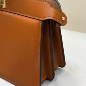 Replica Fendi Peekaboo Large Brown 4 Replica Fendi Peekaboo Large Brown - high-end fake designer purse