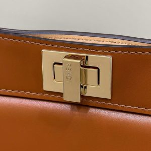 Replica Fendi Peekaboo Large Brown 5 Replica Fendi Peekaboo Large Brown - premium 1:1 fake handbag model