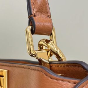 Replica Fendi Peekaboo Mini Brown 5 Replica Fendi Peekaboo Mini Brown - high-end fake designer purse
