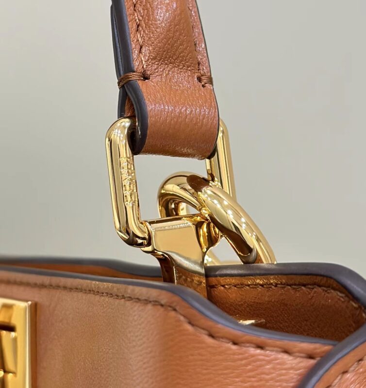 Replica Fendi Peekaboo Mini Brown 5 Replica Fendi Peekaboo Mini Brown - high-end fake designer purse