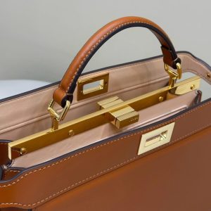 Replica Fendi Peekaboo Large Brown 7 Replica Fendi Peekaboo Large Brown - realistic designer-inspired fake bag