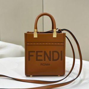 Replica Fendi Mini Tote Brown 1 Replica Fendi Mini Tote Brown - best-selling designer handbag dupe