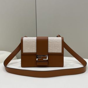 Replica Fendi Baguette Pouch Brown 1 Replica Fendi Baguette Pouch Brown - authentic-look luxury purse replica