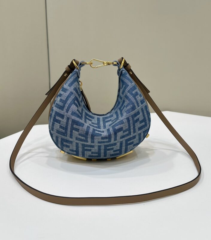 Replica Fendi Fendigraphy Small Denim Blue 1 Replica Fendi Fendigraphy Small Denim Blue - top-rated replica designer bag