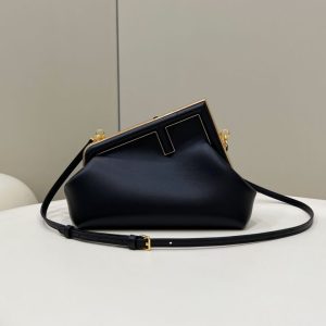 Replica Fendi First Black 1 Replica Fendi First Black - high-end fake designer purse