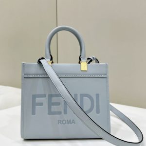 Replica Fendi Small Tote Sky Blue 1 Replica Fendi Small Tote Sky Blue - high-quality designer bag clone