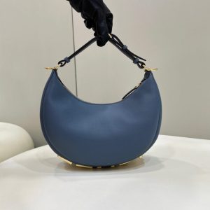 Replica Fendi Fendigraphy Large Blue 1 Replica Fendi Fendigraphy Large Blue - high-end fake designer purse