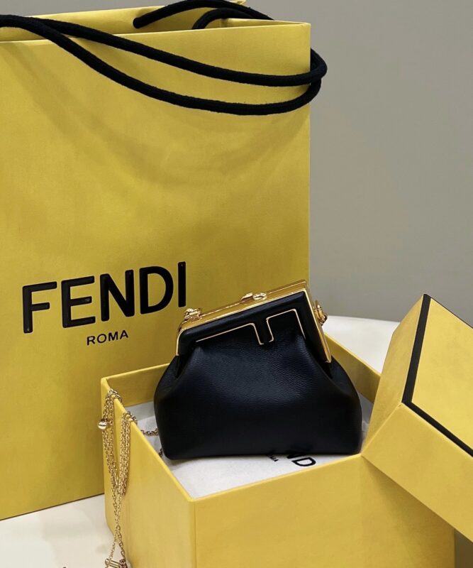 Replica Fendi First Mini Black 1 Replica Fendi First Mini Black - best-selling designer handbag dupe