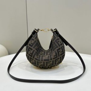 Replica Fendi Fendigraphy Small F Cotton 1 Replica Fendi Fendigraphy Small F Cotton - premium 1:1 fake handbag model