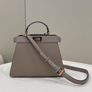 Replica Fendi Peekaboo Medium Beige 1 Replica Fendi Peekaboo Medium Beige - high-quality designer bag clone