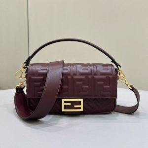 Replica Fendi Baguette Bordeaux 1 Replica Fendi Baguette Bordeaux - best quality luxury bag dupe