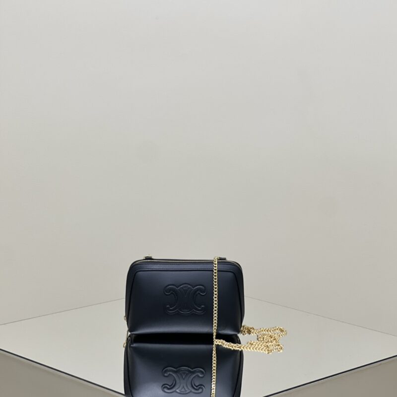 Replica Celine Triomphe Clutch Black 1 Replica Celine Triomphe Clutch Black - top-rated replica designer bag