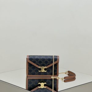 Replica Celine Triomphe Chain WOC - top-rated replica designer bag