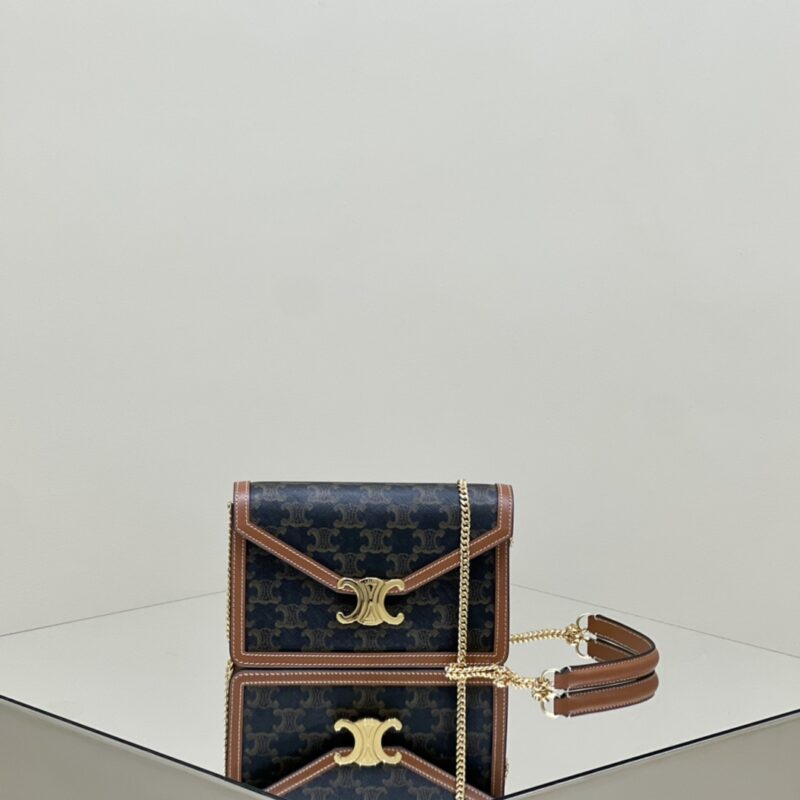 Replica Celine Triomphe Chain WOC - top-rated replica designer bag