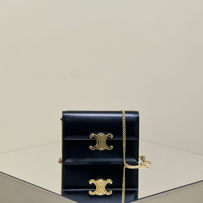 Replica Celine Clutch Soir Black 1 Replica Celine Clutch Soir Black - premium-grade designer purse dupe