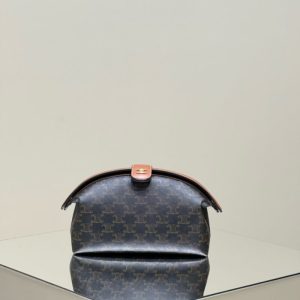 Replica Celine Triomphe Cosmetic Bag 1 Replica Celine Triomphe Cosmetic Bag - ultra-realistic fake designer tote