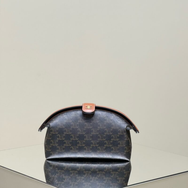 Replica Celine Triomphe Cosmetic Bag 1 Replica Celine Triomphe Cosmetic Bag - ultra-realistic fake designer tote