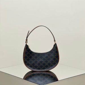 Replica Celine Triomphe Moon Bag Brown 1 Replica Celine Triomphe Moon Bag Brown - high-quality designer bag clone