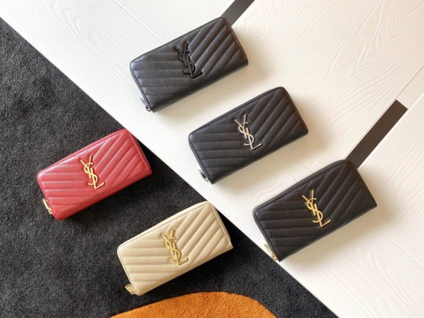 Replica Yves Saint Laurent Long Zippered Wallet 1 Replica Yves Saint Laurent Long Zippered Wallet - premium 1:1 fake handbag model