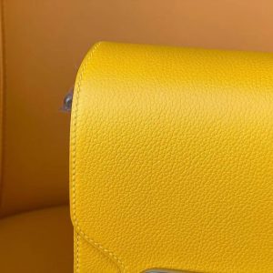 Replica Hermes Sac Roulis Yellow 2 Replica Hermes Sac Roulis Yellow - top-tier luxury replica shoulder bag