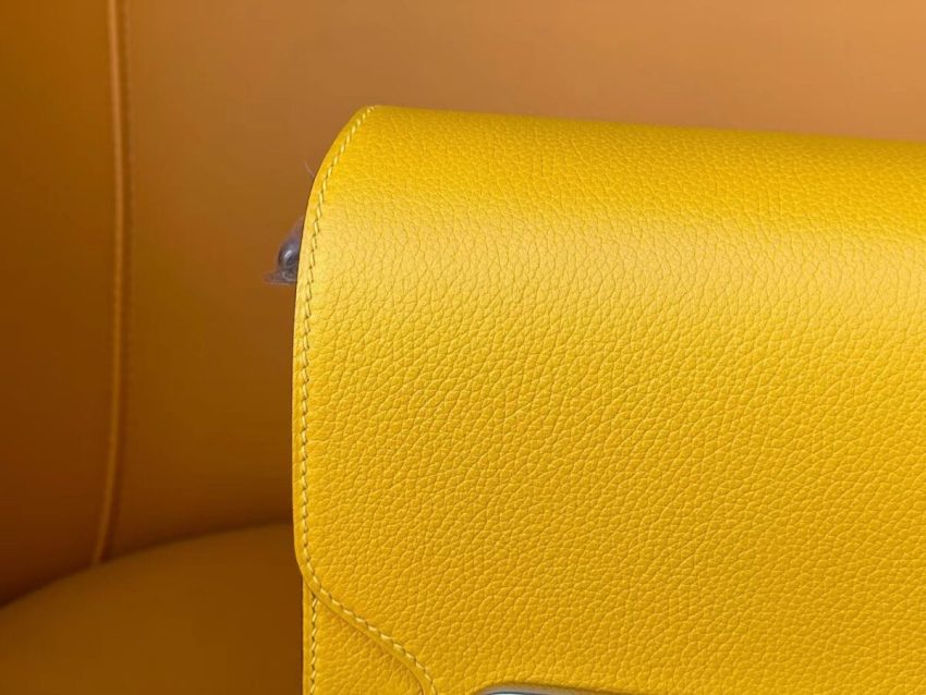 Replica Hermes Sac Roulis Yellow 2 Replica Hermes Sac Roulis Yellow - top-tier luxury replica shoulder bag