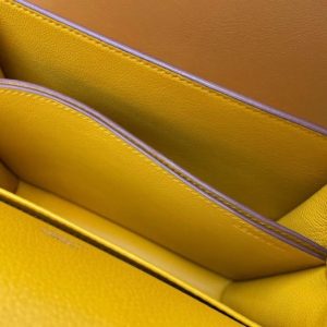Replica Hermes Sac Roulis Yellow 5 Replica Hermes Sac Roulis Yellow - ultra-realistic fake designer tote