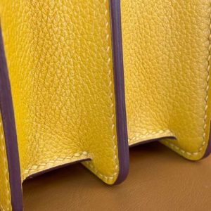 Replica Hermes Sac Roulis Yellow 8 Replica Hermes Sac Roulis Yellow - premium 1:1 fake handbag model