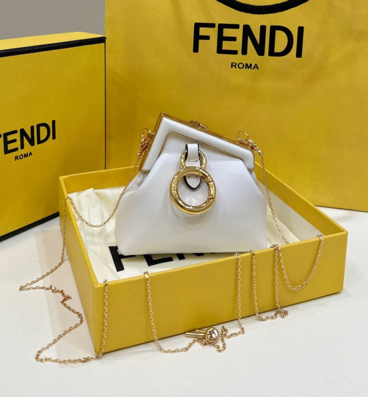 Replica Fendi First Mini White 2 Replica Fendi First Mini White - top-rated replica designer bag