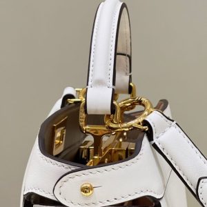 Replica Fendi Peekaboo Medium White 2 Replica Fendi Peekaboo Medium White - 1:1 designer replica handbag