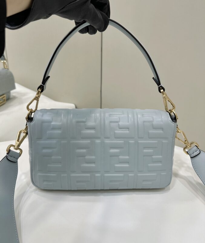 Replica Fendi Baguette Sky Blue - best-selling designer handbag dupe