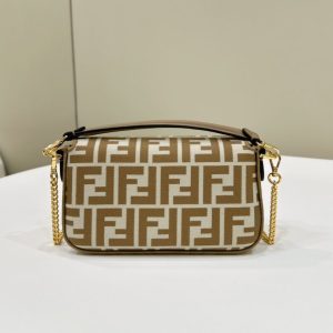 Replica Fendi Baguette FF Brown 2 Replica Fendi Baguette FF Brown - best quality luxury bag dupe