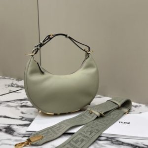 Replica Fendi Fendigraphy Large Green 1 Replica Fendi Fendigraphy Large Green - premium 1:1 fake handbag model