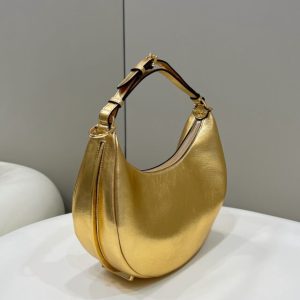 Replica Fendi Fendigraphy Large Gold 2 Replica Fendi Fendigraphy Large Gold - high-end fake designer purse