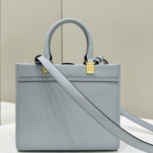 Replica Fendi Small Tote Sky Blue 2 Replica Fendi Small Tote Sky Blue - high-accuracy replica luxury purse