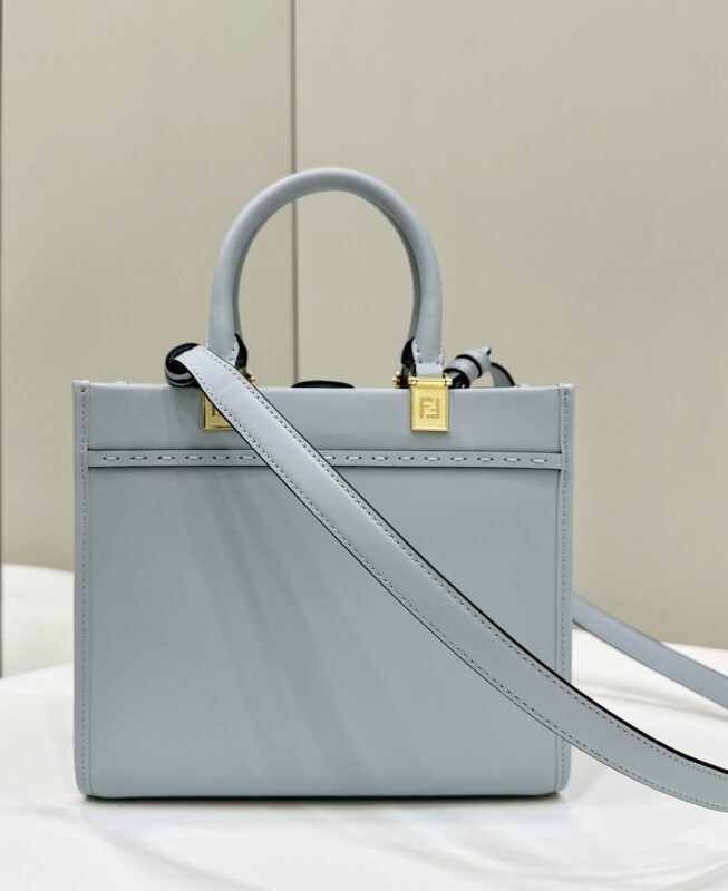 Replica Fendi Small Tote Sky Blue 2 Replica Fendi Small Tote Sky Blue - high-accuracy replica luxury purse