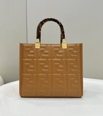 Replica Fendi Small Tote Brown - elite superclone designer purse