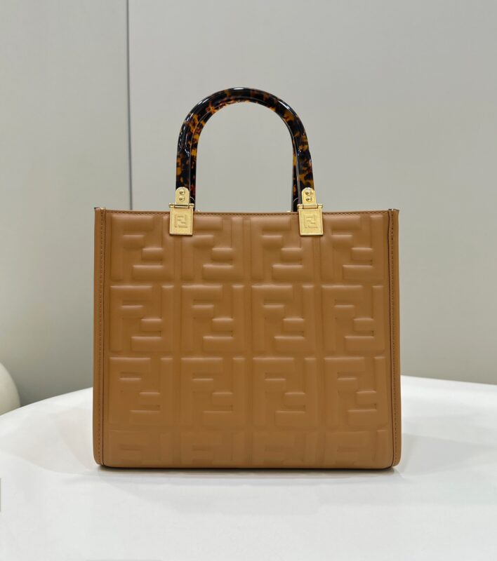 Replica Fendi Small Tote Brown - elite superclone designer purse