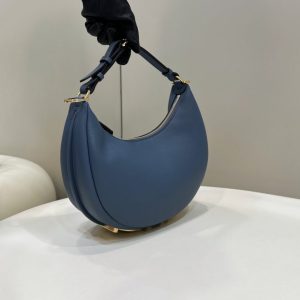 Replica Fendi Fendigraphy Large Blue 2 Replica Fendi Fendigraphy Large Blue - elite superclone designer purse