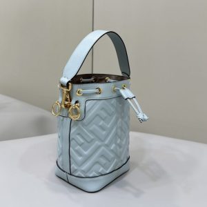 Replica Fendi Tresor Mini Bucket Blue 2 Replica Fendi Tresor Mini Bucket Blue - best-selling designer handbag dupe