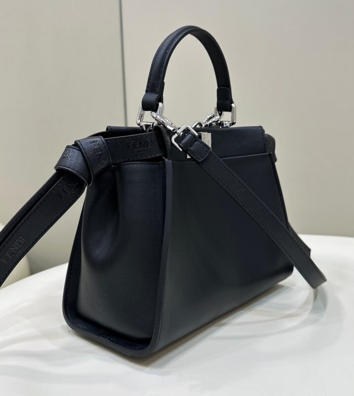 Replica Fendi Peekaboo Small Black 3 Replica Fendi Peekaboo Small Black - near-authentic luxury replica handbag