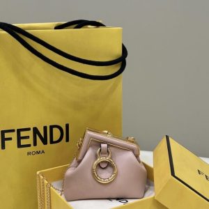 Replica Fendi First Mini Nude 2 Replica Fendi First Mini Nude - high-quality designer bag clone
