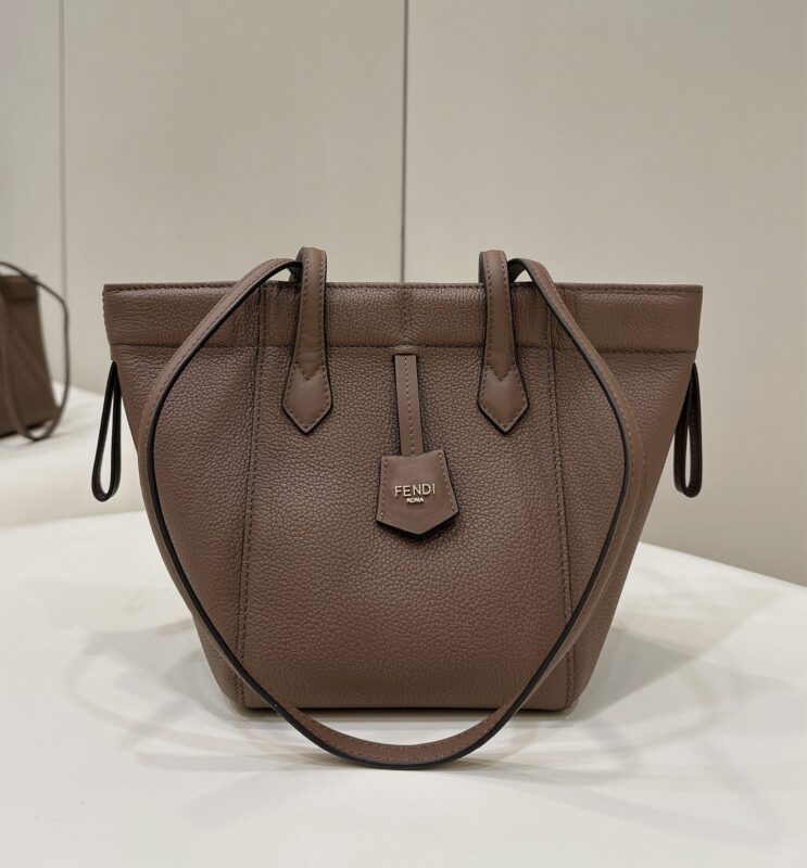 Replica Fendi Origami Small Brown - ultra-realistic fake designer tote