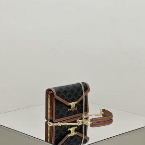 Replica Celine Triomphe Chain WOC - premium 1:1 fake handbag model