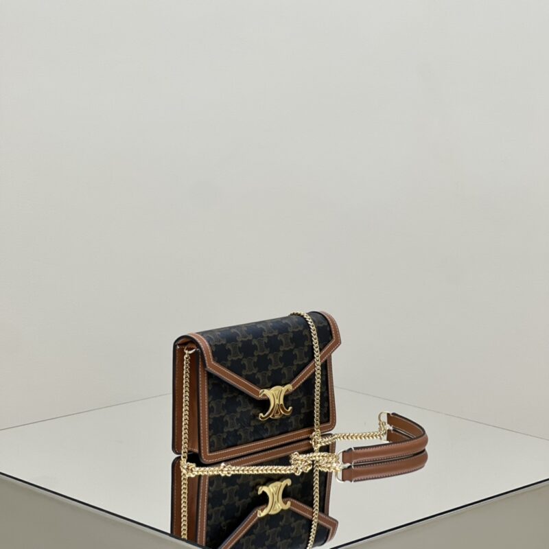 Replica Celine Triomphe Chain WOC - premium 1:1 fake handbag model