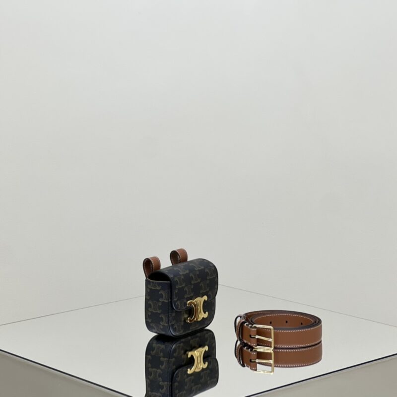Replica Celine Triomphe Mini Waist Bag 2 Replica Celine Triomphe Mini Waist Bag - premium-grade designer purse dupe