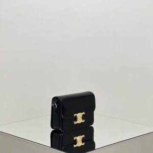 Replica Celine Triomphe Mini Black 2 Replica Celine Triomphe Mini Black - top-rated replica designer bag