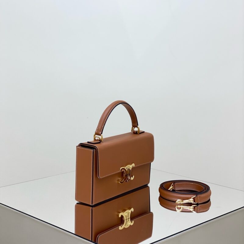 Replica Celine Triomphe Blandine Brown 2 Replica Celine Triomphe Blandine Brown - high-accuracy replica luxury purse