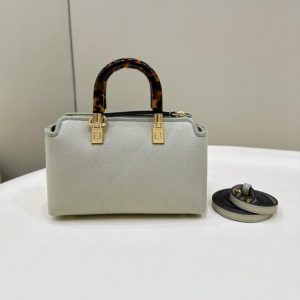 Replica Fendi By The Way Boston Beige Cotton - authentic-look luxury purse replica
