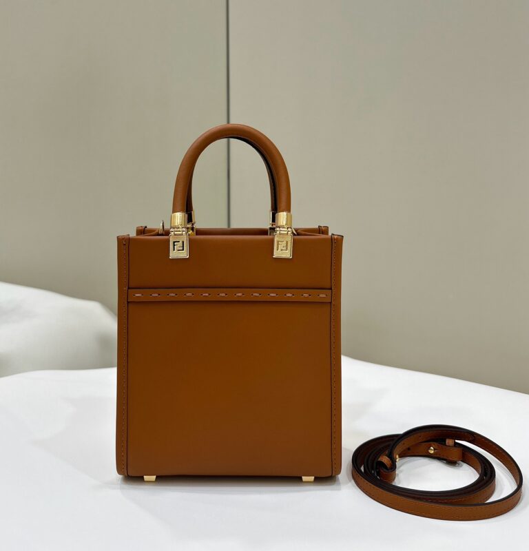 Replica Fendi Mini Tote Brown 3 Replica Fendi Mini Tote Brown - best-selling designer handbag dupe