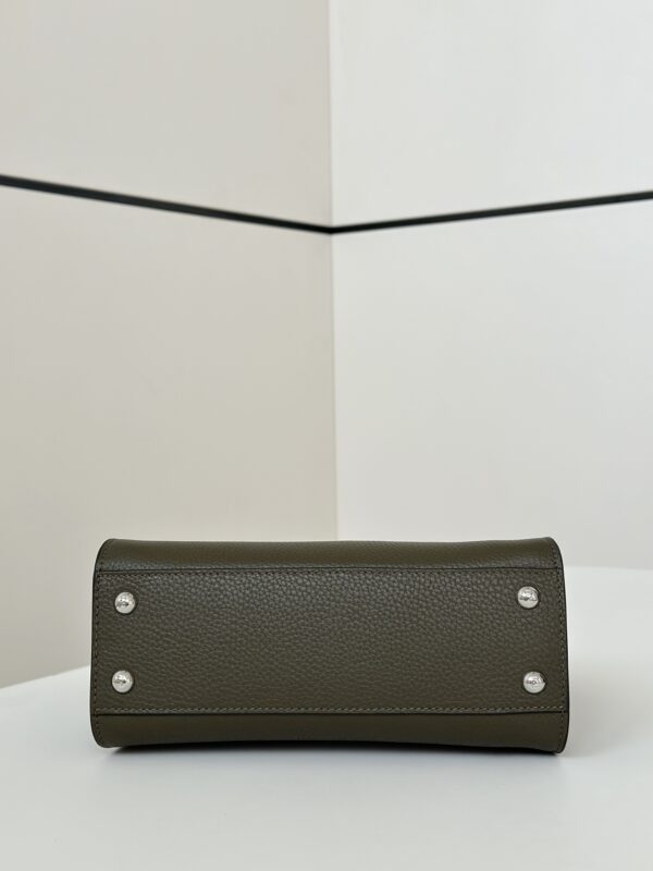 Replica Fendi Peekaboo Small Dark Grey 3 Replica Fendi Peekaboo Small Dark Grey - best quality luxury bag dupe